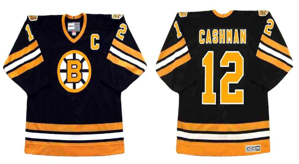 2019 Men Boston Bruins #12 Cashman Black CCM NHL jerseys2->boston bruins->NHL Jersey
